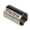 Alp Manufacturing Conduit Satin Conduit Fitting 20 mm Nominal Size 1.5 mm Thread 316 Stainless Steel Silver 471-1344