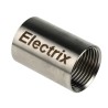 Alp Manufacturing Conduit Satin Conduit Fitting 20 mm Nominal Size 1.5 mm Thread 316 Stainless Steel Silver 471-1344