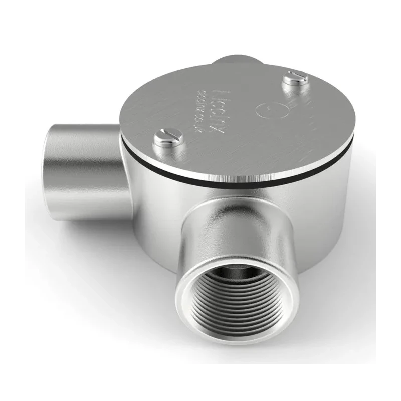 RS PRO Conduit Satin Conduit Fitting 25 mm Nominal Size 1.5 mm Thread 316 Stainless Steel IP67 Rated 471-1293