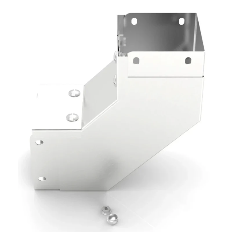 RS PRO 304 Stainless Steel Cable Trunking Accessory 90° Bend Inside Lid 75 mm 471-1473