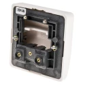 MK Electric 45A Cooker Connection Unit White 250V AC K5045 WHI