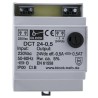 Block Linear DIN Rail Power Supply 230V AC Input 24V DC, 500mA Output, 12W DCT24-0.5