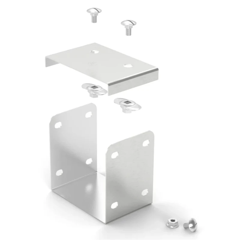 RS PRO 304 Stainless Steel Cable Trunking Accessory Coupling 75mm 471-1530