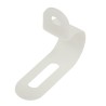 RS PRO Nylon P-Clip 14.3 mm Closed Inside Diameter Natural Colour 5.5 mm Mounting Hole Diameter 472-6425