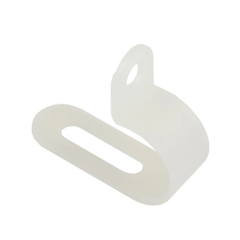 RS PRO Nylon P-Clip 14.3 mm Closed Inside Diameter Natural Colour 5.5 mm Mounting Hole Diameter 472-6425