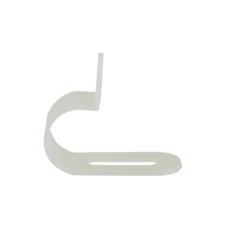RS PRO Nylon P-Clip 14.3 mm Closed Inside Diameter Natural Colour 5.5 mm Mounting Hole Diameter 472-6425
