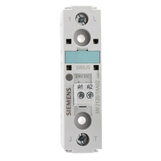 Siemens 3RF2 Series Solid State Relay, 20 A Load Current, DIN Rail Mount, 230 V Load Voltage, 24V DC Control 3RF2120-1AA02