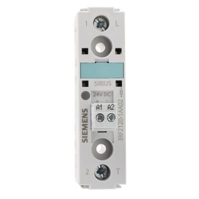 Siemens 3RF2 Series Solid State Relay, 20 A Load Current, DIN Rail Mount, 230 V Load Voltage, 24V DC Control 3RF2120-1AA02