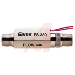 Gems Sensors FS-380 Series Piston Flow Switch for Liquid 0.5gal/min Maximum Flow Rate 107bar Maximum Pressure 135°C 179993