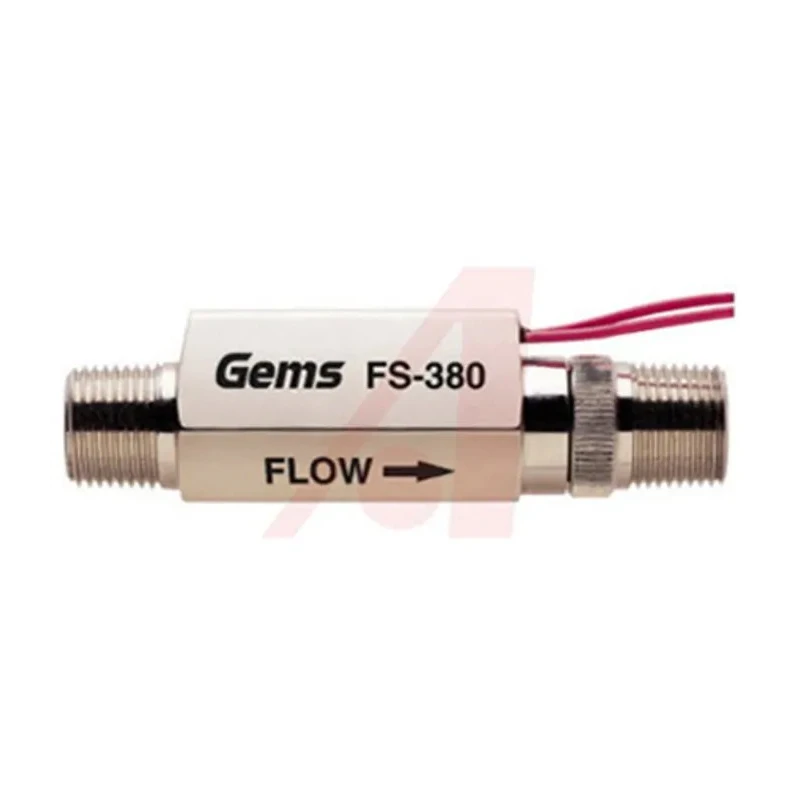 Gems Sensors FS-380 Series Piston Flow Switch for Liquid 0.5gal/min Maximum Flow Rate 107bar Maximum Pressure 135°C 179993