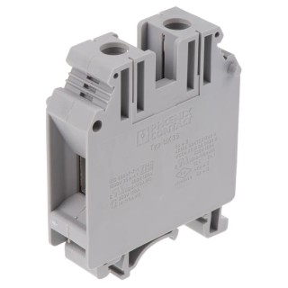 Phoenix Contact Feed Through Terminal Block 1-Level Screw 0.75-35 mm² 150A 1kV ATEX UK 35 Series 3008012