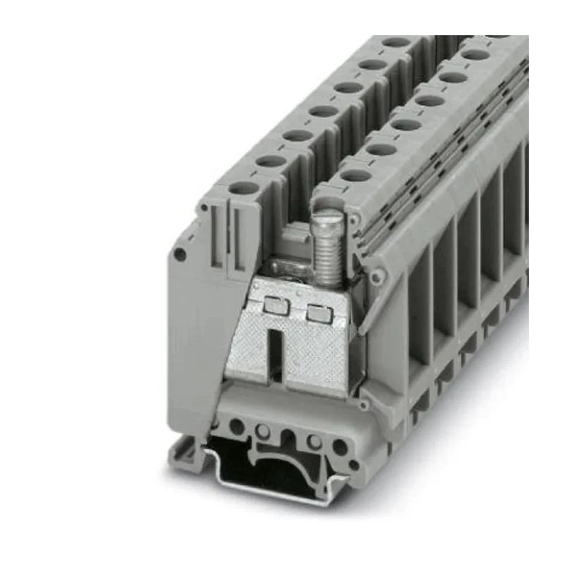 Phoenix Contact Feed Through Terminal Block 1-Level Screw 0.75-35 mm² 150A 1kV ATEX UK 35 Series 3008012