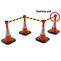 Skipper Orange Retractable Safety Barrier Dummy Unit 145mm x 145mm x 240mm Dummy01