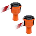 Skipper Orange Retractable Safety Barrier Dummy Unit 145mm x 145mm x 240mm Dummy01