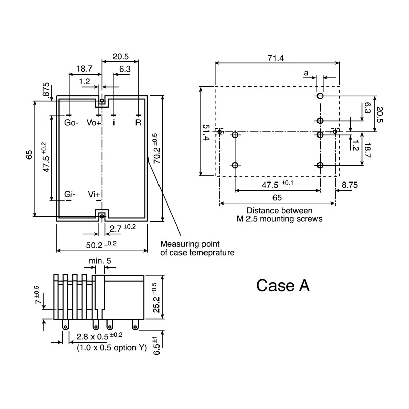 BEL POWER SOLUTIONS INC 5 Outputs Switching Regulator 24V 2.5A Screw Mount PSA242.5-2G