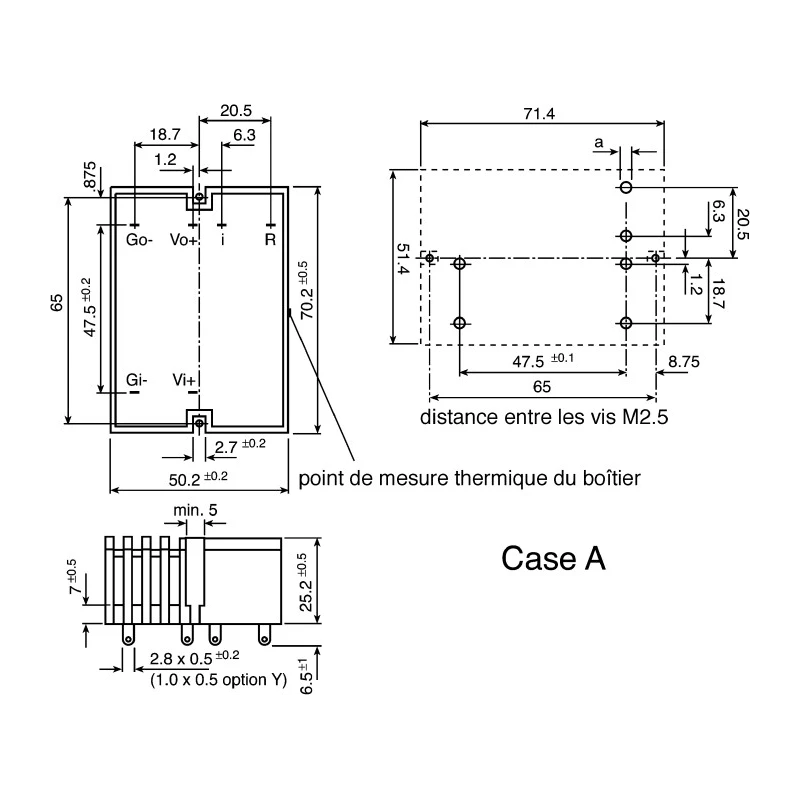 BEL POWER SOLUTIONS INC 5 Outputs Switching Regulator 24V 2.5A Screw Mount PSA242.5-2G