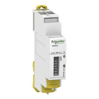 Schneider Electric Single Phase Electromechanical LCD Energy Meter Acti 9 iEM2000 A9MEM2000