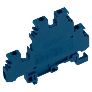 Entrelec SNA Series Double Level Terminal Block Blue, 2.5mm², 2-Level, Screw Termination 1SNA125490R1500