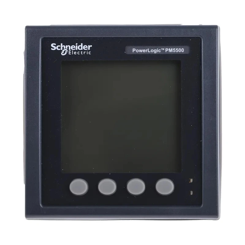 Schneider Electric 3 Phase Electromechanical Digital Power Meter LCD Display METSEPM5560