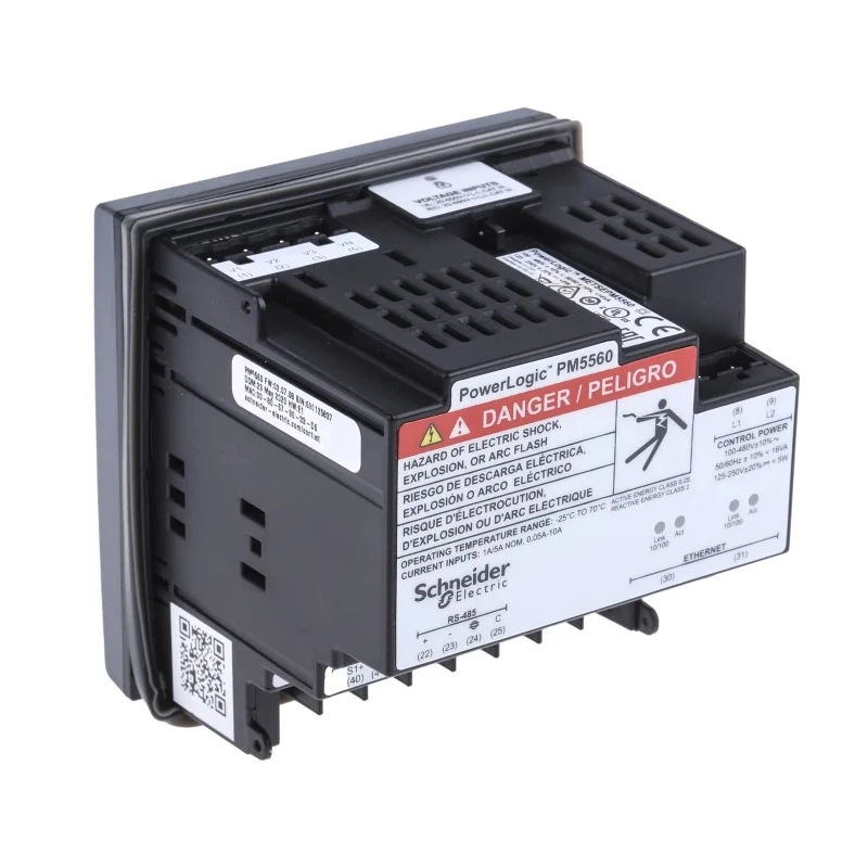 Schneider Electric 3 Phase Electromechanical Digital Power Meter LCD Display METSEPM5560