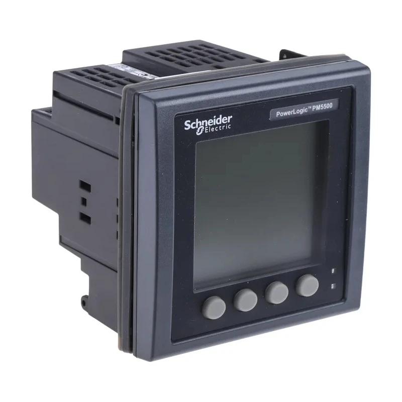 Schneider Electric 3 Phase Electromechanical Digital Power Meter LCD Display METSEPM5560