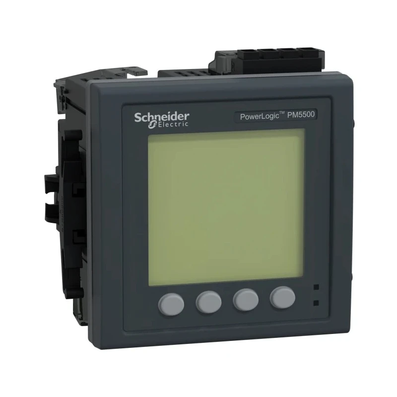 Schneider Electric 3 Phase Electromechanical Digital Power Meter LCD Display METSEPM5560