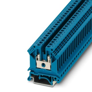 Phoenix Contact UK5 BU Series Feed Through Terminal Block Blue, 0.2 mm² to 4 mm², 1-Level, Screw Connection, 800V 3004090