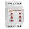 Lovato Electric Monitoring Relay 3 Phase SPDT DIN Rail 208V AC 240V AC PMV50NA240
