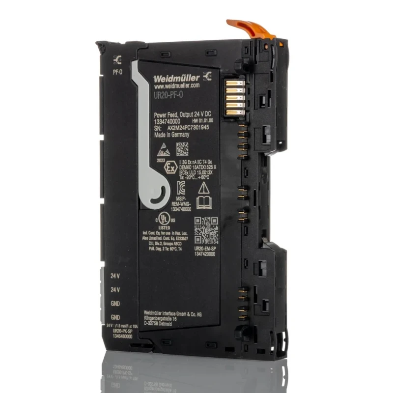 Weidmüller Remote I/O Module Modicon TM3 Current 24V DC DIN Rail Mount 1334740000
