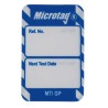 Brady Safety Inspection Tag White on Blue English Language, 20 Per Pack MIC-MTI-GP-BL-20