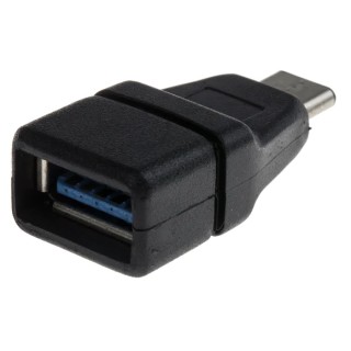 RS PRO USB 3.0 Type A Female to USB 3.1 Type C Male Adapter 895-0537