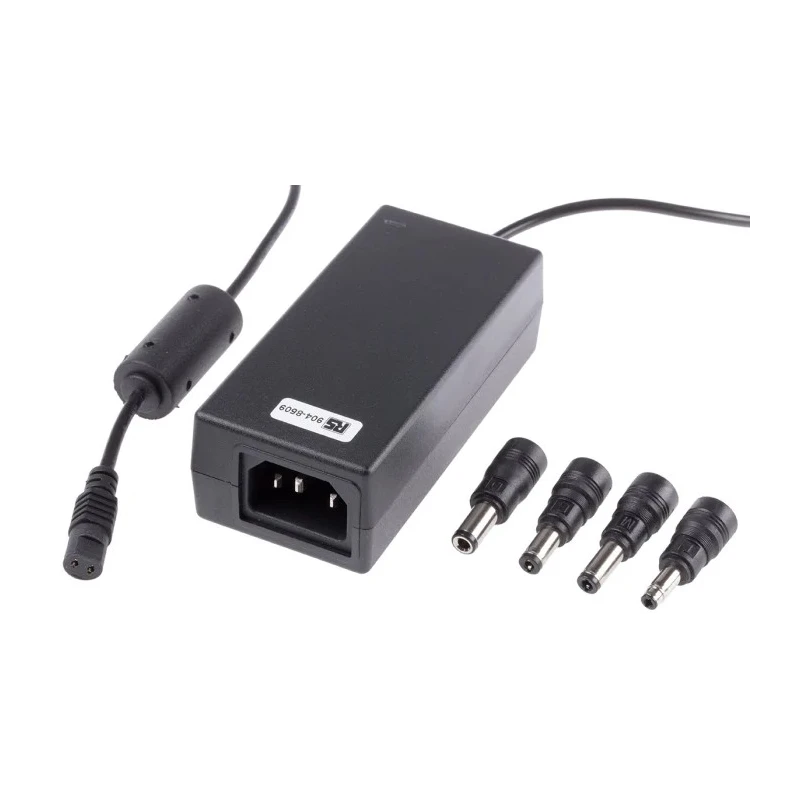 RS PRO 36W 24V dc AC/DC Adapter with C14 Plug and 1.75 x 4.75 x 11 mm Centre Positive Female Coaxial Plug 904-8509