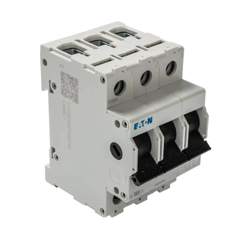 Eaton 3-Pole Surface Mount Isolator Switch 100A, IP40, 240V AC, Screw Terminal IS40 