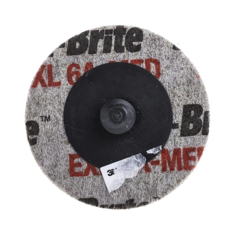 3M XL-DR Abrasive Wheel, 50 mm Diameter, P60 Grit, 6mm Thickness, ISO 9002 Standard XL-DR B17190