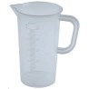 RS PRO Polypropylene 250ml Laboratory Jug, 100mm Length, Chemical & Heat Resistant 478-1618