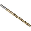 RS PRO HSS Tin Coated Helical Flute Cylindrical Shank Drill Bit 5.7mm Size 93mm Overall Length 57mm Drilling Length 213-275