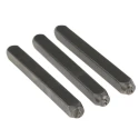 RS PRO 4 mm Character Height 27 Piece Engraving Punch Set Letters A to Z 61mm Length 7mm Width 251-801