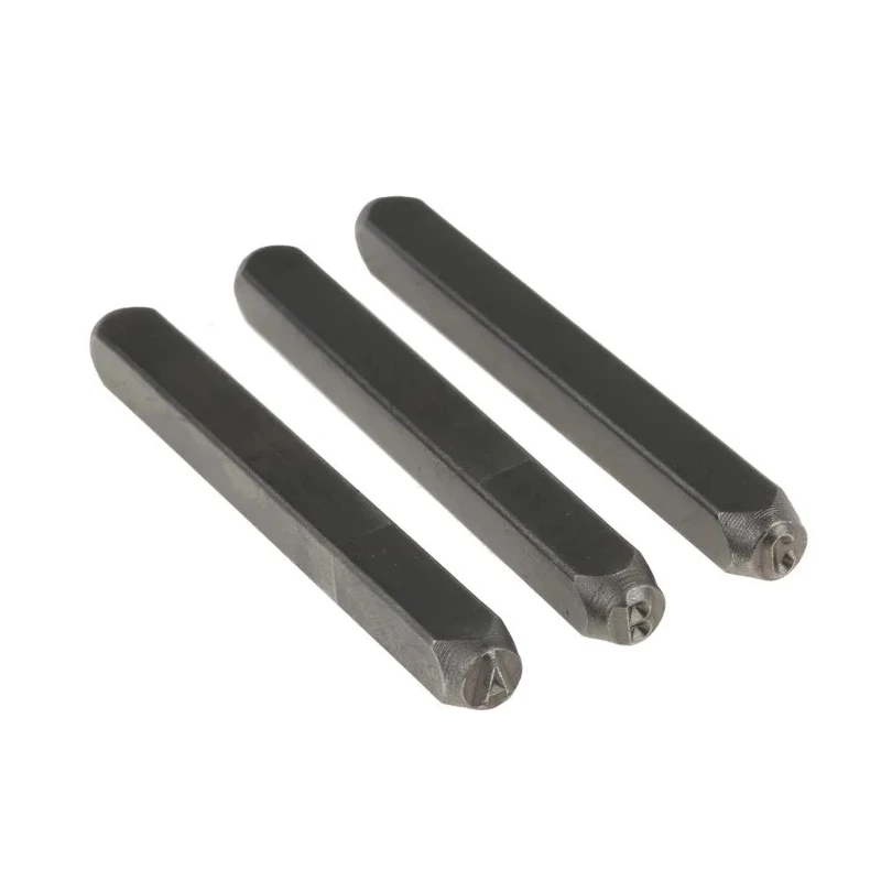 RS PRO 4 mm Character Height 27 Piece Engraving Punch Set Letters A to Z 61mm Length 7mm Width 251-801