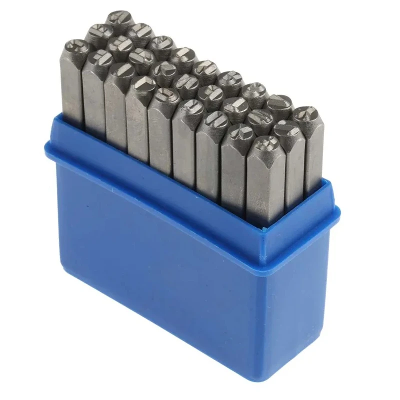 RS PRO 4 mm Character Height 27 Piece Engraving Punch Set Letters A to Z 61mm Length 7mm Width 251-801