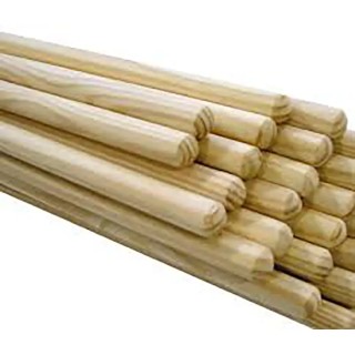 Cottam Natural Wood Brush Handle 1.4 m Length 28.5 mm Diameter for Use with Brush Head 914-8463