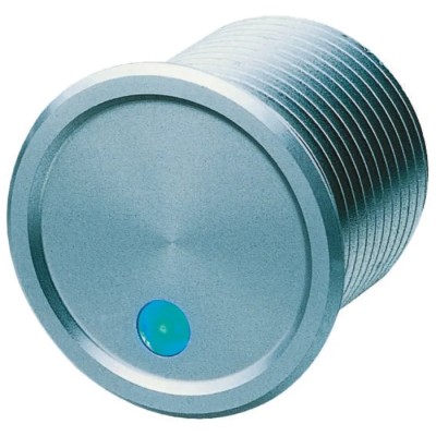 Schurter Illuminated Piezo Switch SPST, IP69K Tab Terminal, 100mA Current, Operating Temp -40 °C to 85 °C IP69K