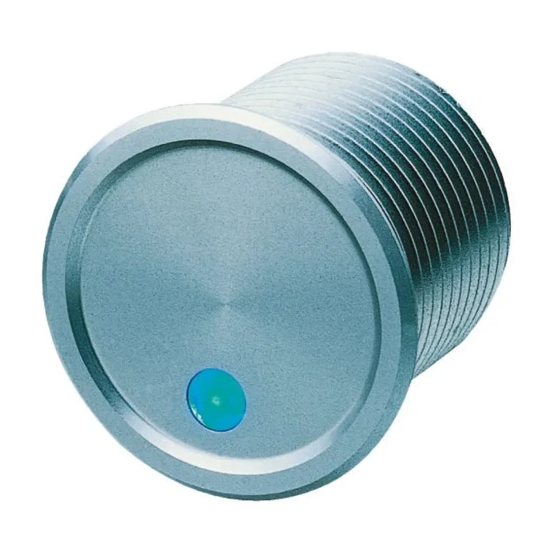 Schurter Illuminated Piezo Switch SPST, IP69K Tab Terminal, 100mA Current, Operating Temp -40 °C to 85 °C IP69K