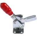 RS PRO Mild Steel Zinc Plated Vertical Toggle Clamp 120° Jaw Opening 75kg Holding Force 254-642