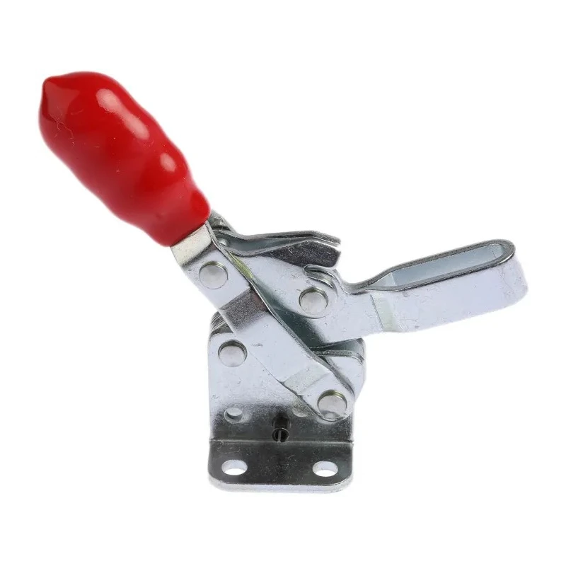 RS PRO Mild Steel Zinc Plated Vertical Toggle Clamp 120° Jaw Opening 75kg Holding Force 254-642