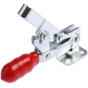 RS PRO Mild Steel Zinc Plated Vertical Toggle Clamp 120° Jaw Opening 75kg Holding Force 254-642
