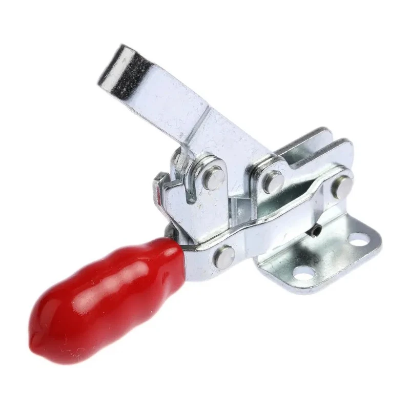 RS PRO Mild Steel Zinc Plated Vertical Toggle Clamp 120° Jaw Opening 75kg Holding Force 254-642