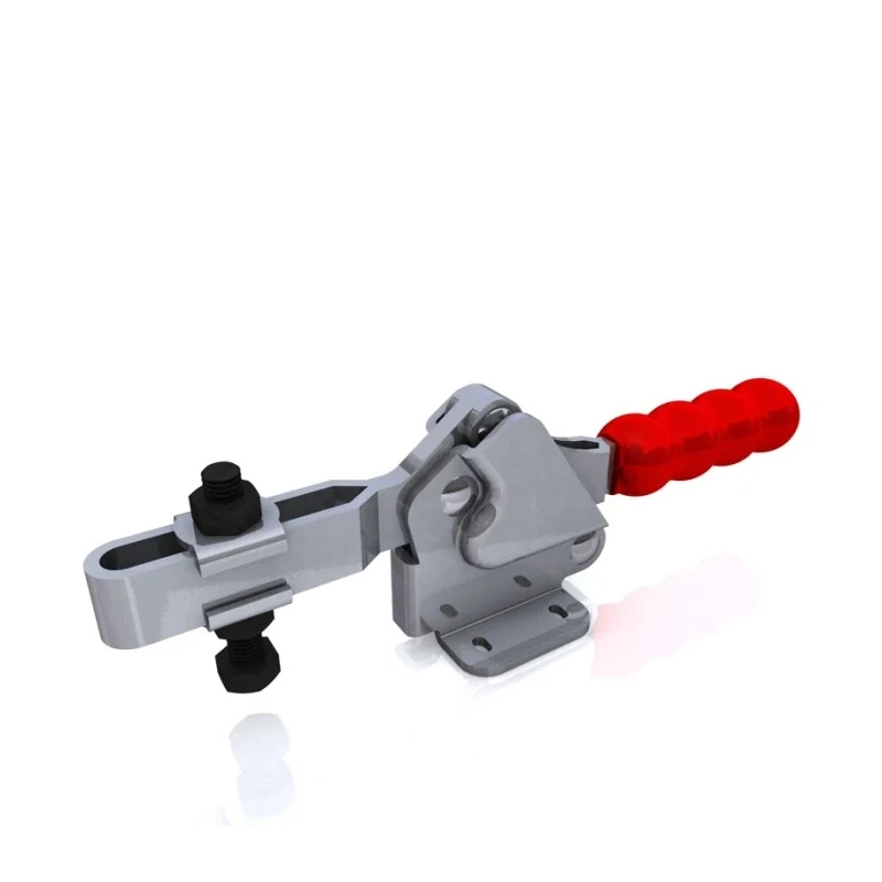 RS PRO Horizontal Handle Toggle Clamp Zinc Plated Mild Steel 250kg Holding Force 94° Jaw Opening 254-923