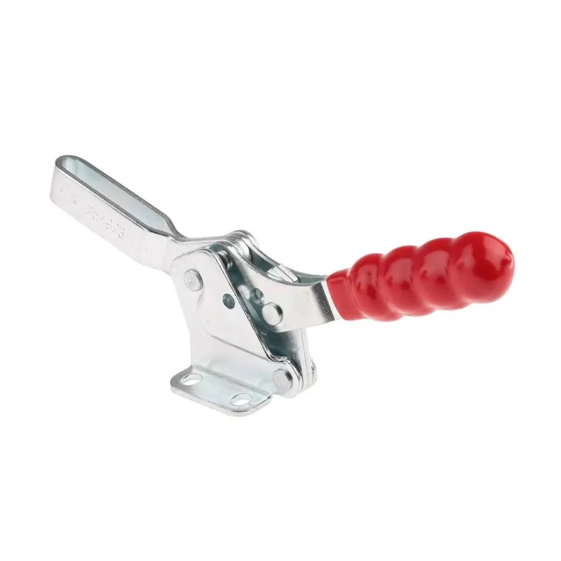 RS PRO Horizontal Handle Toggle Clamp Zinc Plated Mild Steel 250kg Holding Force 94° Jaw Opening 254-923