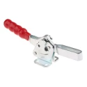RS PRO Horizontal Handle Toggle Clamp Zinc Plated Mild Steel 250kg Holding Force 94° Jaw Opening 254-923