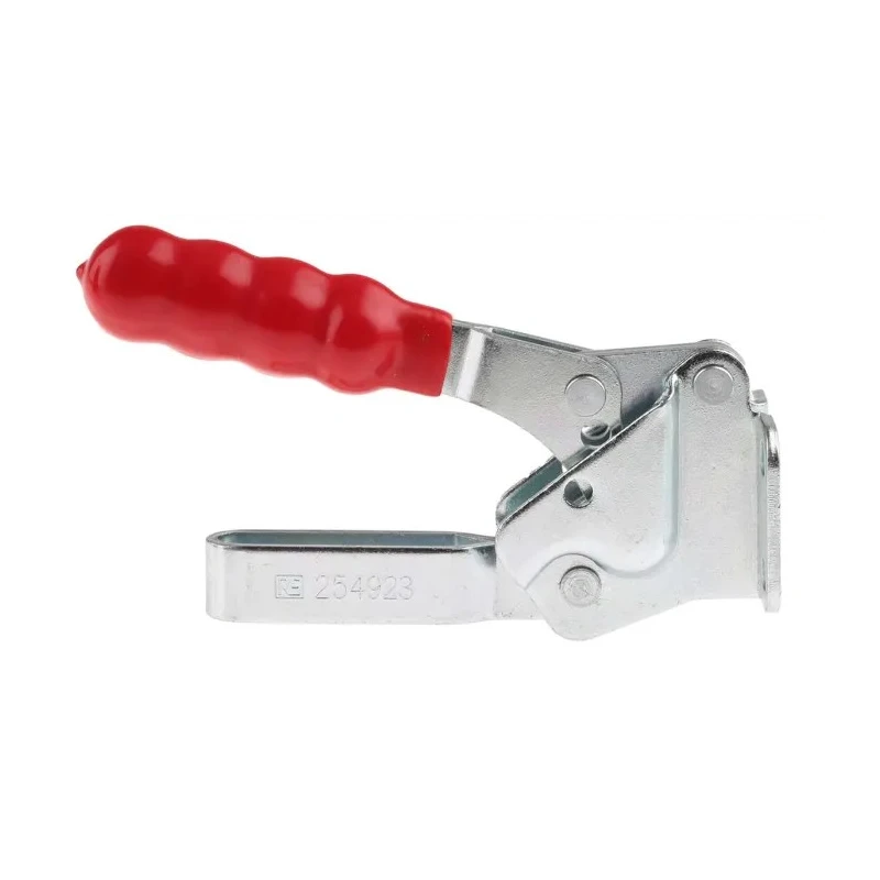 RS PRO Horizontal Handle Toggle Clamp Zinc Plated Mild Steel 250kg Holding Force 94° Jaw Opening 254-923